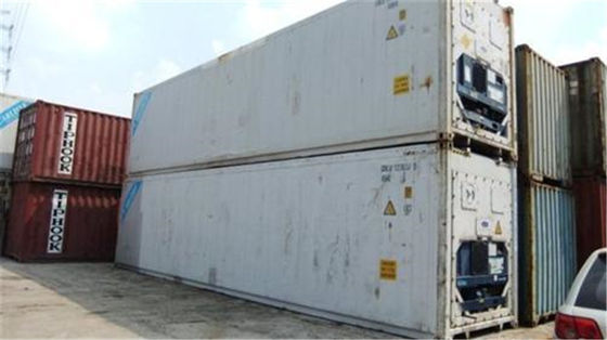چین کانتینر کانتینر کانتینر مورد استفاده 40 پاکت کانتینر حمل و نقل یخچال تامین کننده